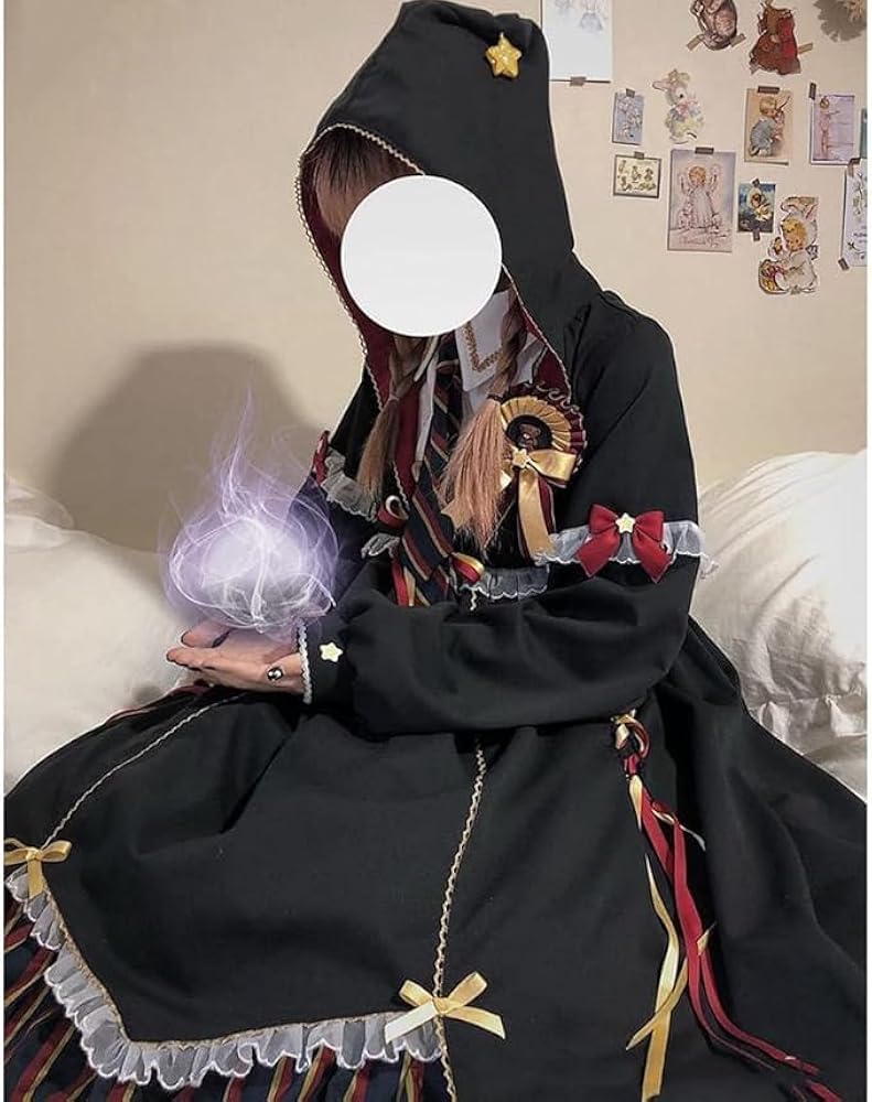 ワンピース 長袖制服 ゴシック風 魔法少女 森ガール 4点セット スカート Amazon.co.jp: [トクとユウ] Lolita ワンピース 軍服 長袖制服